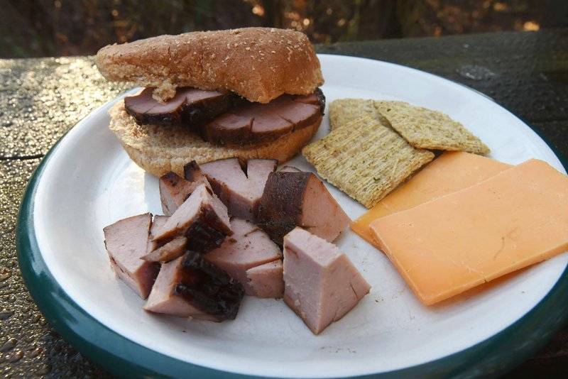 NWA Democrat-Gazette/FLIP PUTTHOFF Chunks of smoked bologna make a fine snack treat. A bird-watching trip in Oklahoma led to finding the delicacy at a country store, but it's easy to make your own at home.