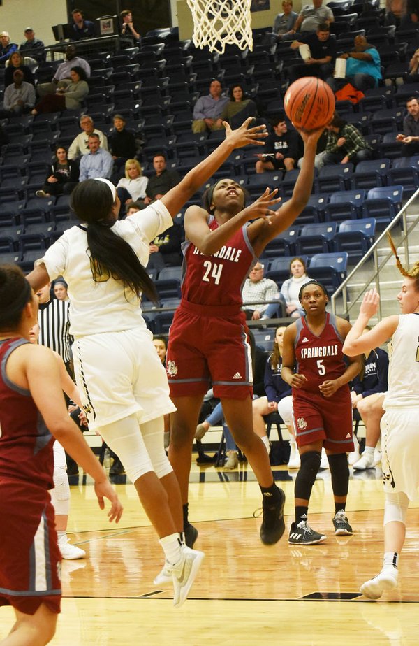GIRLS BASKETBALL Springdale gives coach 100th career victory