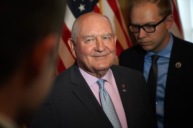 Agriculture Secretary Sonny Perdue at the U.S. Embassy in Buenos Aires, Argentina, on July 28, 2018.  Bloomberg photo by Pablo E. Piovano.