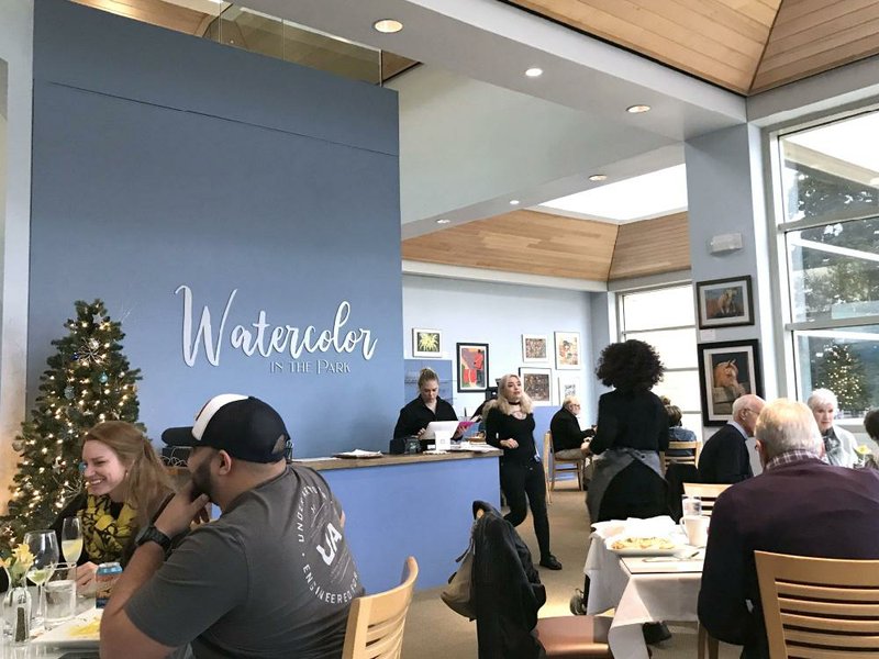 Watercolor in the Park, the latest Arkansas Arts Center  restaurant, serves lunch and Sunday brunch. 