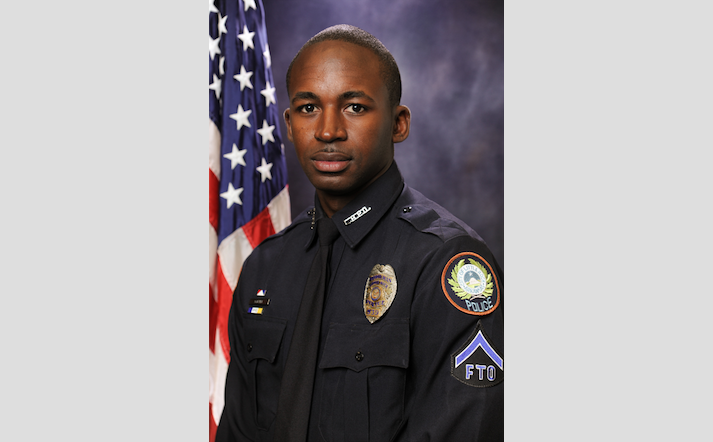 Officer Terry McDaniel. Photo courtesy of the Little Rock Police Department