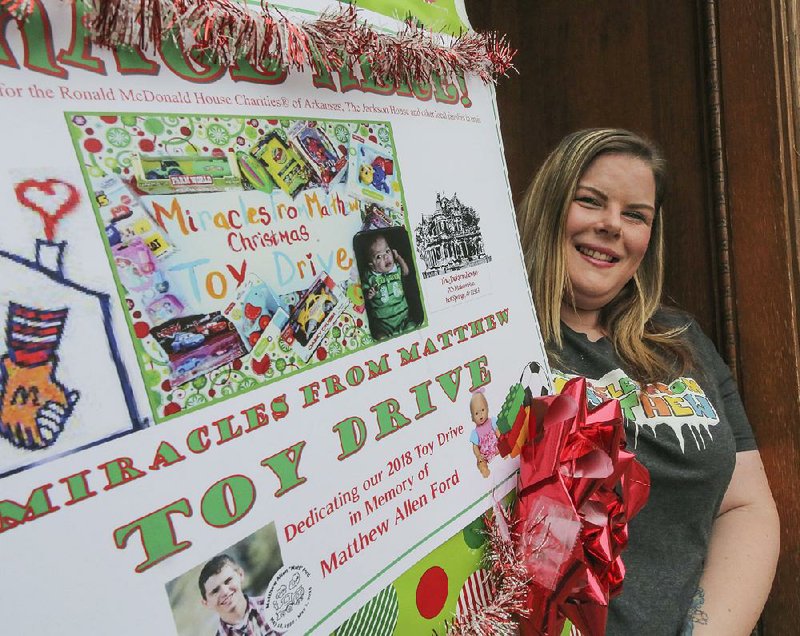 Janet Bailey has seen her Miracles From Matthew expand beyond all prediction, last year collecting and providing Christmas toys to 1,800 families with youngsters in treatment. 