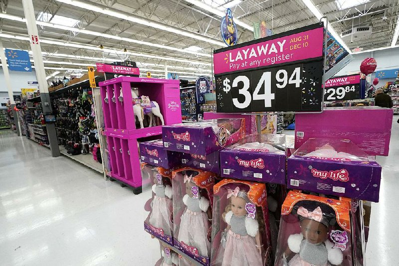 Toys are displayed at a Walmart Supercenter in Houston. The Labor Department’s core consumer price index rose 2.2 percent in December from a year earlier and increased 0.2 percent from November. 