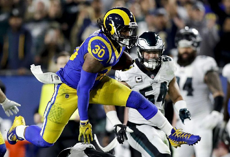 Todd Gurley and the Los Angeles Rams host the Dallas Cowboys in a NFC divisional playoff game. “It’s a prime-time game in the playoffs,” he said. “What better game would you want?”