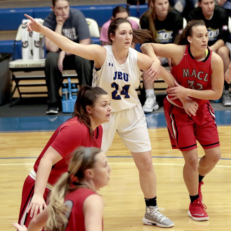 Photo courtesy of John Brown University John Brown senior Baily Cameron is now the Golden Eagles women's basketball program's all-time leading scorer with 1,795 points.