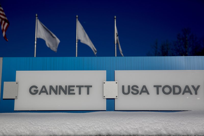 Gannett, which owns USA Today, is based in McLean, Virginia. Gannett has received an unsolicited $1.36 billion offer from MNG Enterprises, a company that has bought newspapers across the country and is known for its drastic cost cuts. Bloomberg photo by Andrew Harrer.