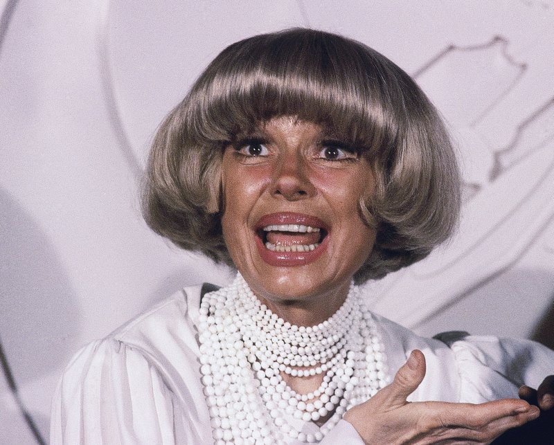 The Associated Press GRAMMY AWARDS: This Feb. 24, 1982 file photo shows actress Carol Channing at the Grammy Awards in Los Angeles. Channing, whose career spanned decades on Broadway and on television has died at age 97. Publicist B. Harlan Boll says Channing died of natural causes early Tuesday, in Rancho Mirage, Calif.