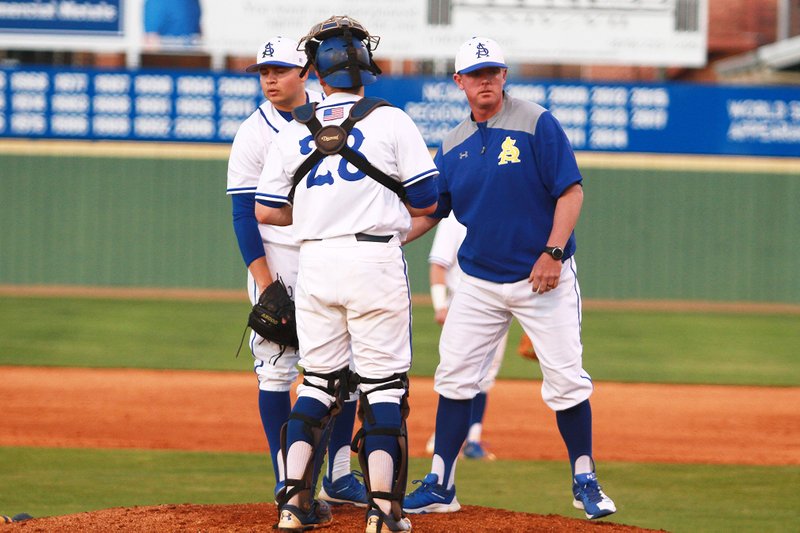 SAU head baseball coach Justin Pettigrew and the Muleriders will open the new season Feb. 1-3 at home with a three-game series against Washburn University.