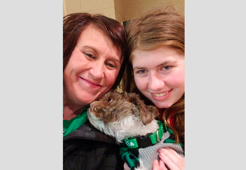 This Friday, Jan. 11, 2019 photo shows Jayme Closs, right, with her aunt, Jennifer Smith in Barron, Wis. Jake Thomas Patterson, a 21-year-old man killed a Wisconsin couple in a scheme to kidnap Jayme Closs, their teenage daughter, then held the girl captive for three months before she narrowly managed to escape and reach safety as he drove around looking for her, authorities said. (Jennifer Smith via AP)

