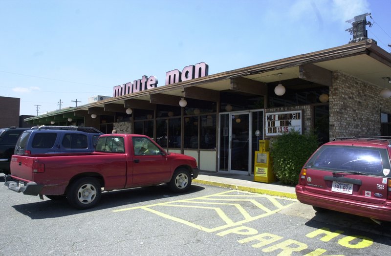 A Minute Man restaurant in Little Rock is shown in this file photo from 2002.