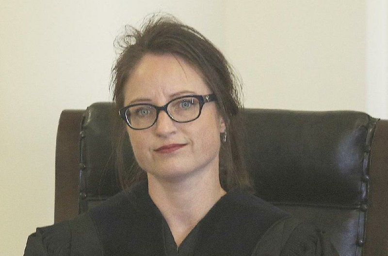 Arkansas Supreme Court Justice Rhonda Wood is shown in this file photo.