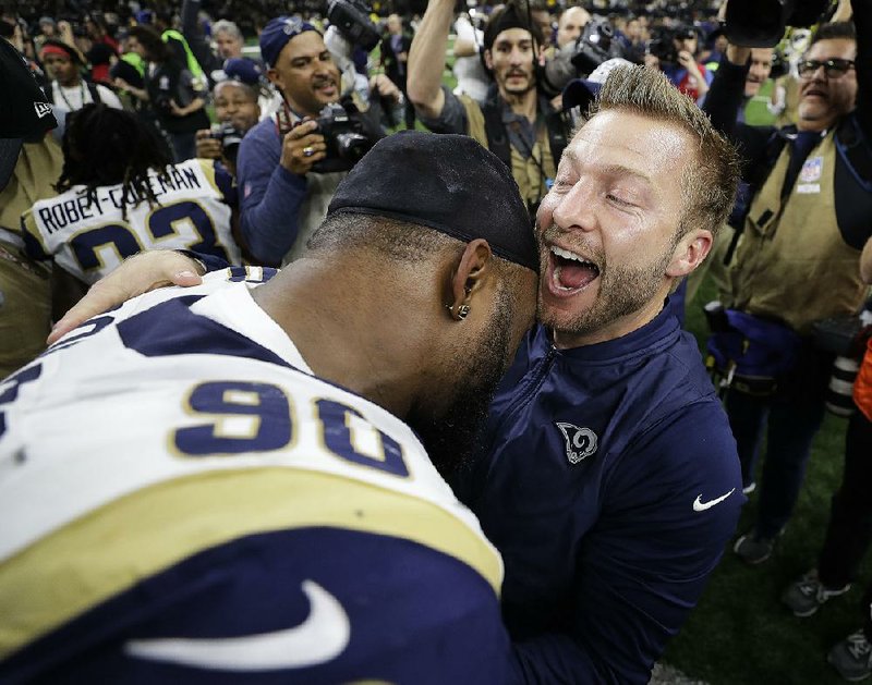 NFC Championship Saints vs. Rams: Fans