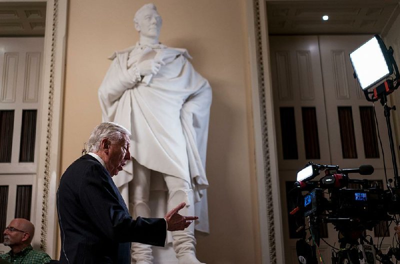 House Majority Leader Steny Hoyer said Wednesday that the House bill for border security would contain “substantial sums of additional money,” but he gave no final figure.