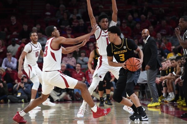 Image from Arkansas 72-60 win over Missouri Wednesday Jan. 23, 2019 at Bud Walton Arena in Fayetteville.