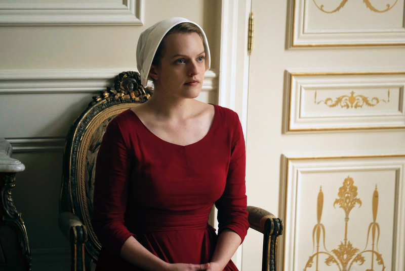 To watch or not to watch?  Elisabeth Moss stars in "The Handmaid's Tale." 