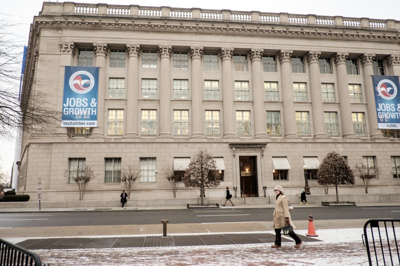 The U.S. Chamber of Commerce in Washington, D.C., is shown in this file photo.