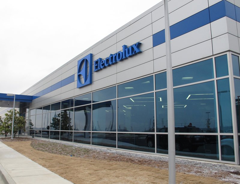 This Tuesday, Jan. 15, 2013, file photo, shows Electrolux's plant in Memphis, Tenn. 