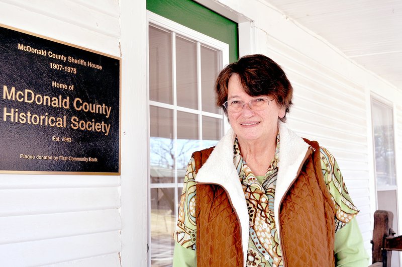 RACHEL DICKERSON/MCDONALD COUNTY PRESS Retired teacher Judy Rickett of Anderson is involved with several organizations as well as a couple of hobbies.