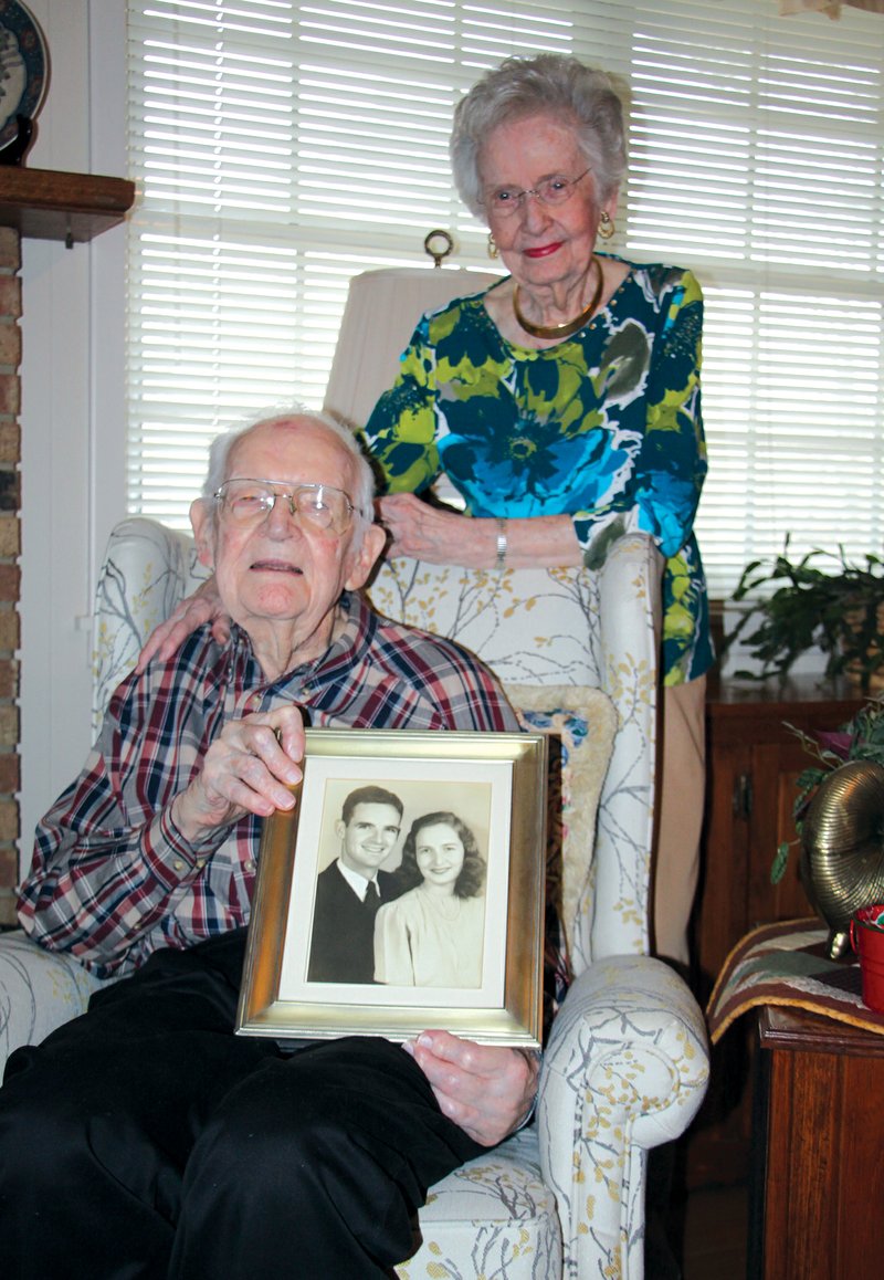 Frank, 94, and Jean Corley, 93, have been married for 73 years. The couple have lived in Benton for almost 60 years and have three daughters: Ellen, 63; Carol, 60; and Gayle, 58. The couple also have two grandsons and a 2-year-old great-granddaughter.
