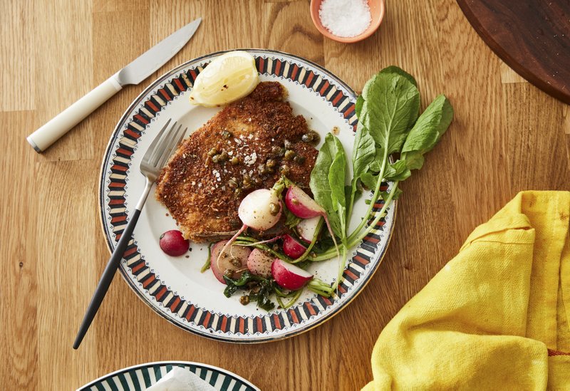 Crispy Pork Chops With Buttered Radishes
Michael Graydon &amp; Nikole Herriott (The New York Times)