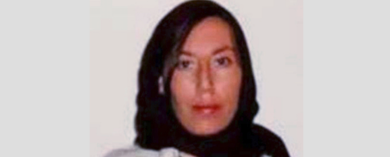 This 2013 photo released by the Department of Justice shows Monica Elfriede Witt. The Justice Department on Wednesday announced an indictment against Monica Elfriede Witt, who defected to Iran in 2013 and is currently at-large. (Department of Justice via AP)

