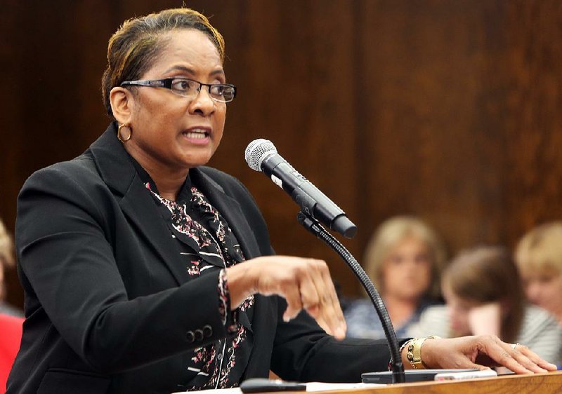 Dr. Valerie Tatum, former superintendent of Covenant Keepers charter school, is shown in this file photo.