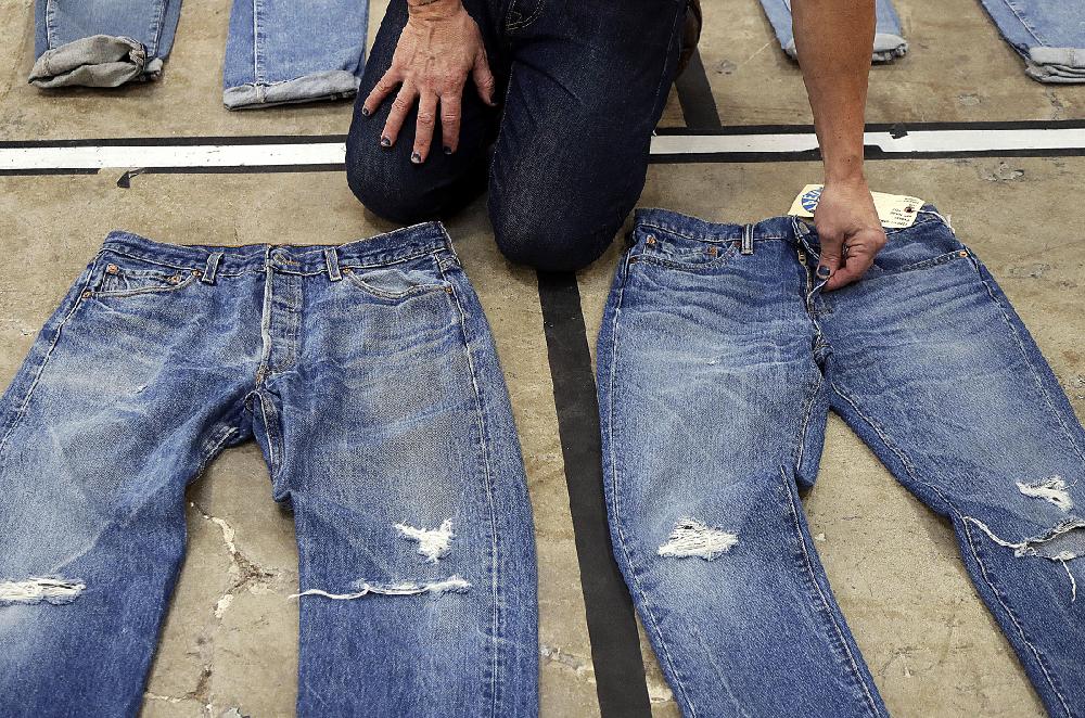 blue jeans maker strauss