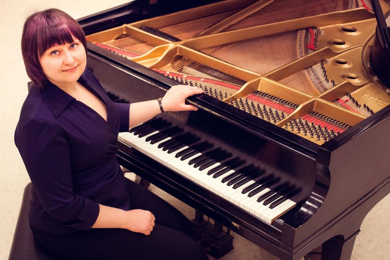 Pianist Nataliya Sukhina plays a recital titled "Sun, Moon, and Stars" on Sunday at Holy Trinity Episcopal Church in Hot Springs Village.