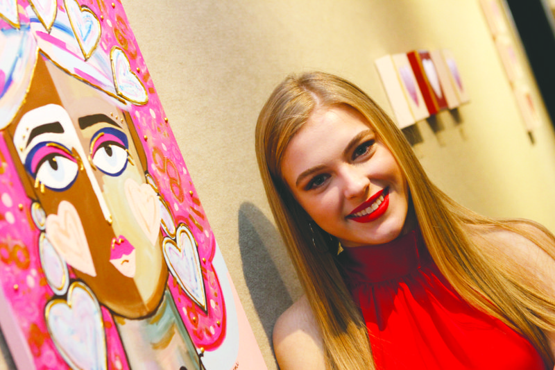 Teen uses art to give back El Dorado News