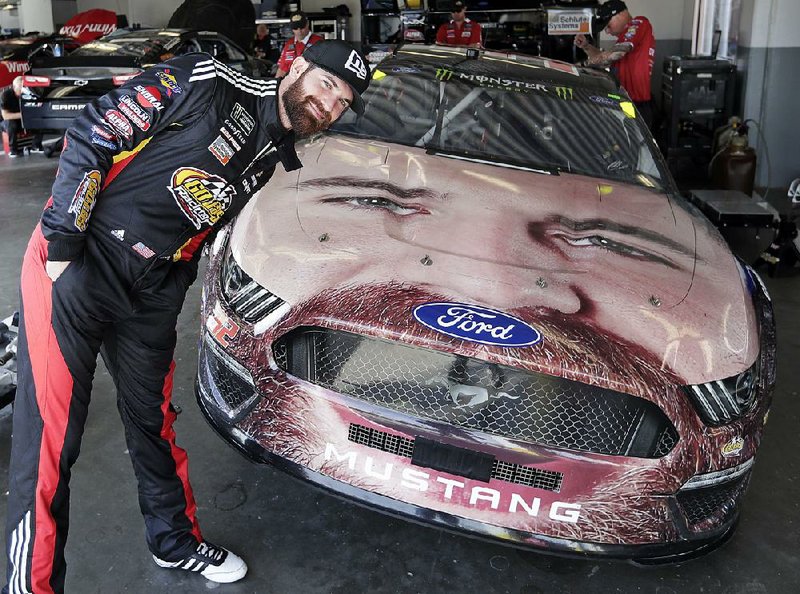 Corey LaJoie’s car in Sunday’s Daytona 500 will carry his likeness on the hood and front bumper as part of a sponsorship deal with Old Spice. LaJoie, one of eight drivers making the 500 field for the first time, will start 32nd in the race.
