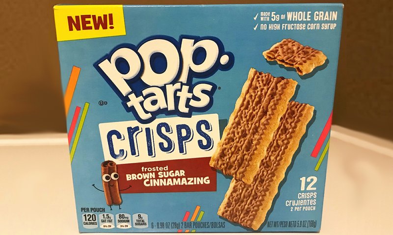 Pop-Tarts Crisps, Frosted Brown Sugar Cinnamazing flavor (Arkansas Democrat-Gazette/JENNIFER CHRISTMAN)