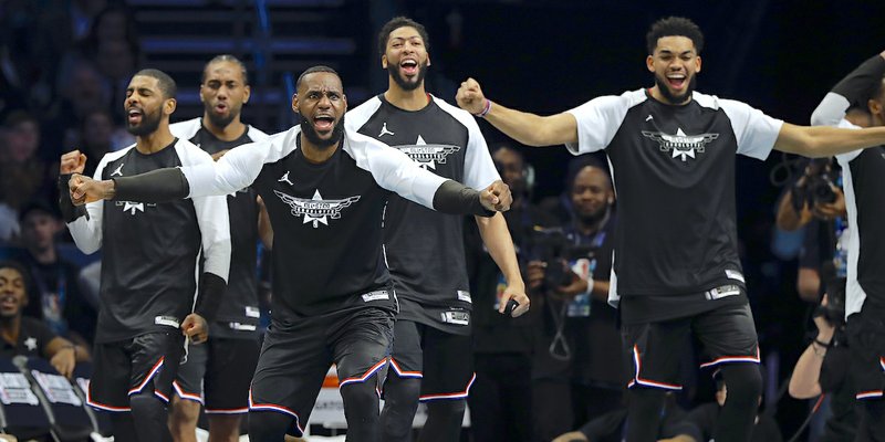 Kawhi Leonard - 2020 NBA All-Star - Team LeBron - Warm-up and Game