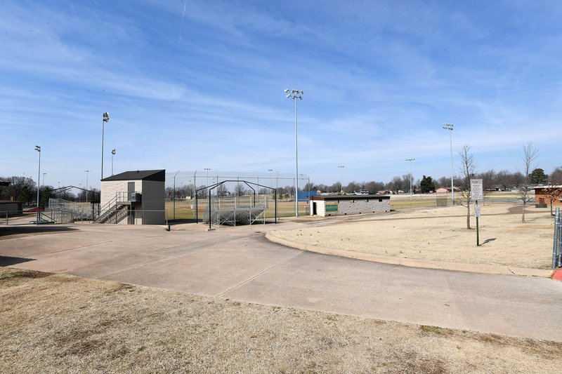 NWA Democrat-Gazette/J.T. WAMPLER The Tyson family recently donated some of the land at Randal Tyson Recreational Complex in Springdale to the city. The city and Tysons were in a 25-year lease, which was renewed just a few years ago, according to Mayor Doug Sprouse.