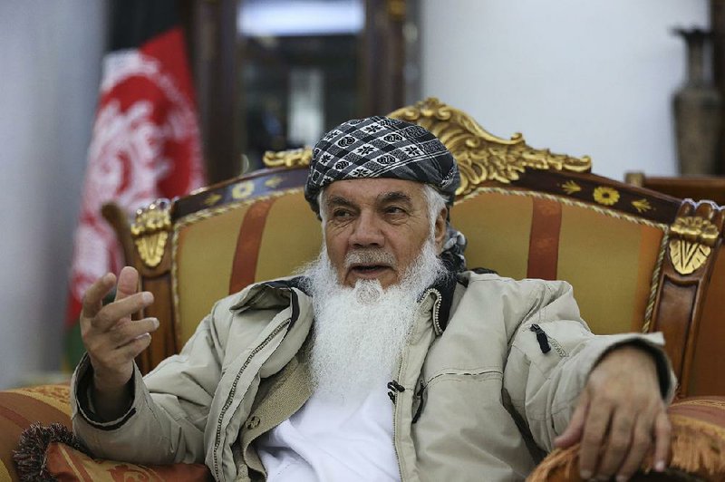 Former Afghan Cabinet Minister Ismail Khan, in an interview Wednesday with The Associated Press, said the Taliban are ready to “find a solution” for peace, but they refuse to talk with the Afghan government because it is a U.S. “puppet.” 