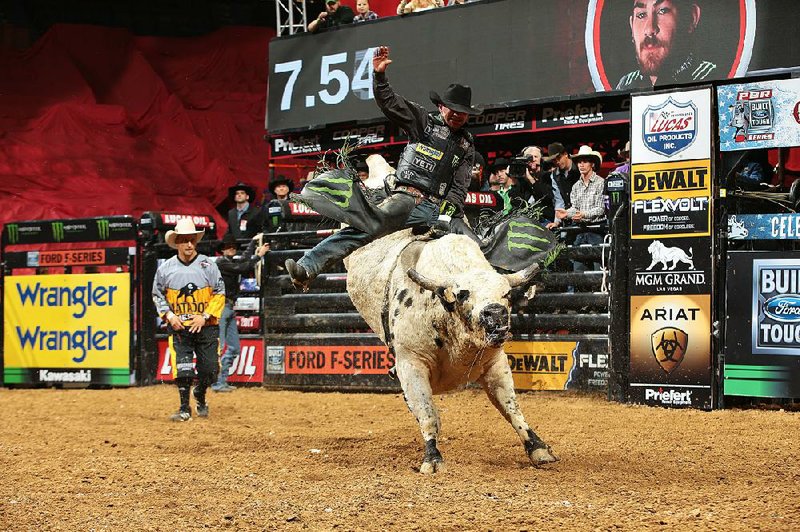 Professional bull rider Chase Outlaw of Hamburg will be part of the lineup for the Bad Boy Lowdown, March 10-11 at Verizon Arena

