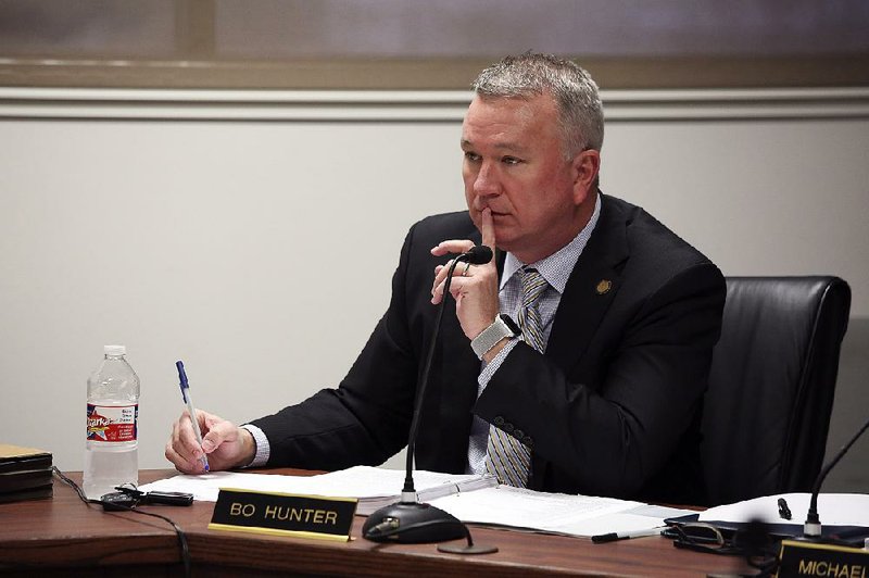 Bo Hunter, a member of the state Racing Commission, defended the rule requiring that only current officeholders could endorse casino license applications. 