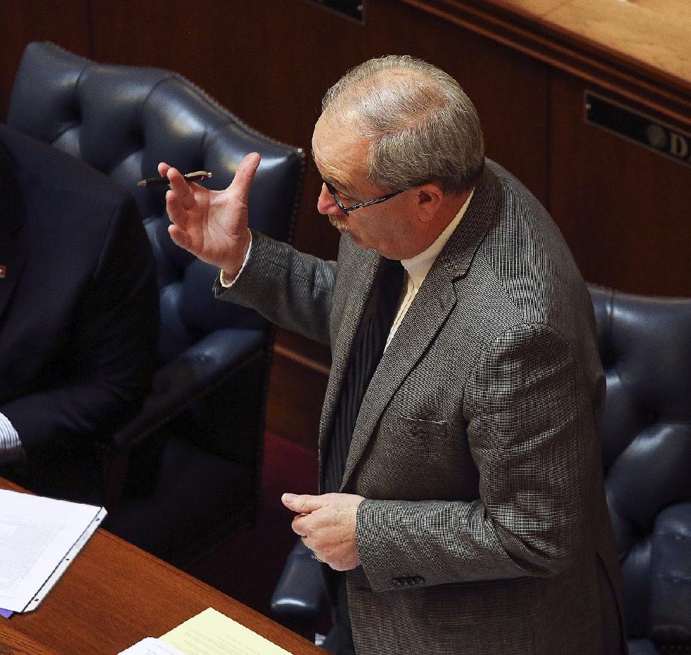 Sen. Kim Hammer, R-Benton, voiced misgivings Thursday with highway funding legislation and said he voted against Senate Bill 336 because it would raise the state gas tax. 