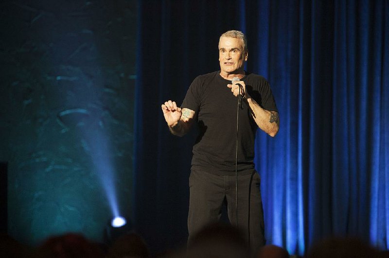 Rock star and stand-up guy Henry Rollins stars in the stand-up special Henry Rollins: Keep Talking, Pal. Special to the Democrat-Gazette/Comedy Dynamics