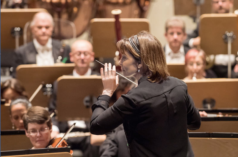 JoAnn Falletta conducts the Arkansas Symphony's 2019-20 season opener.