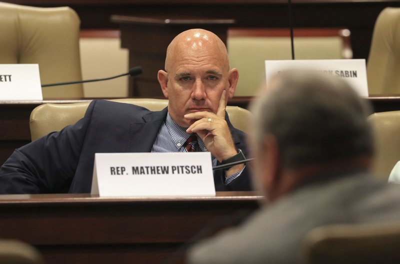 Sen. Matthew Pitsch, R-Fort Smith, is shown in this file photo.