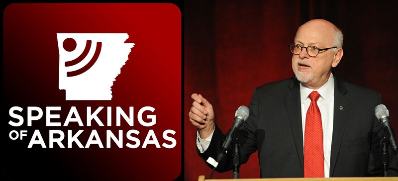University of Arkansas chancellor Joe Steinmetz is the guest on the "Speaking of Arkansas" podcast. 