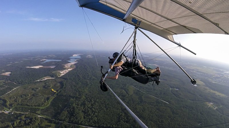A hang gliding experience at Wallaby Ranch gives participants a whole new perspective on central Florida.

