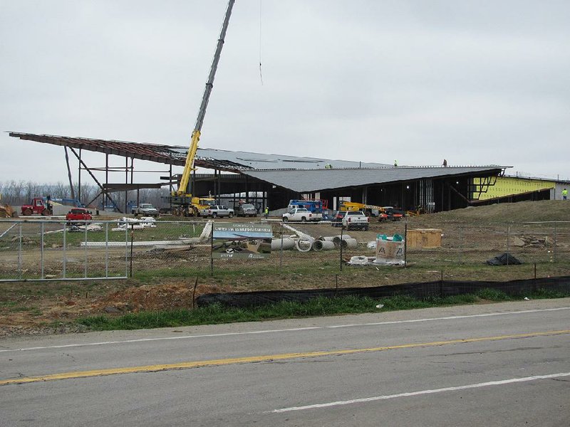 The U.S. Marshals Museum continues to take shape on the banks of the Arkansas River. Voters went to the polls Tuesday to decide on a sales tax to raise money to complete the museum’s interior. 