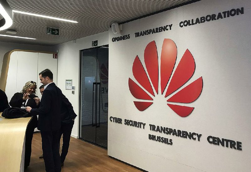 Journalists on Tuesday visit the new cybersecurity center of Chinese company Huawei Technologies in Brussels. The opening comes as the telecom equipment maker seeks to ease concerns its gear could be used to enable espionage by Beijing. 