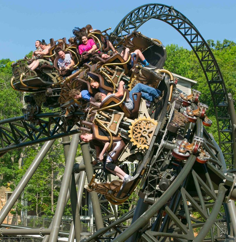 Photo courtesy Silver Dollar City Roller coaster fans came from all over the world in 2018 to ride Time Traveler, the world's fastest, steepest and tallest spinning coaster. The $26 million investment in Time Traveler, along with its other award-winning attractions, shows and food, proved to be a winning formula for the 1880s-style theme park, which counted nearly 2.2 million guests in 2018, the highest numbers in the park's 59-year history.