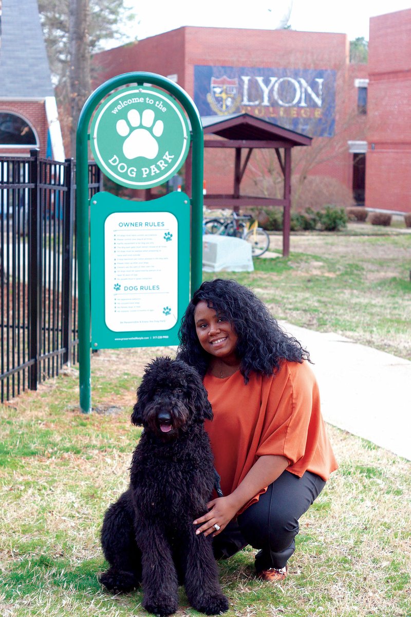 Area for dogs opens on Lyon College campus