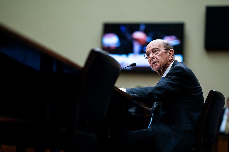 Commerce Secretary Wilbur Ross testifies Thursday before the House Oversight and Reform Committee. 