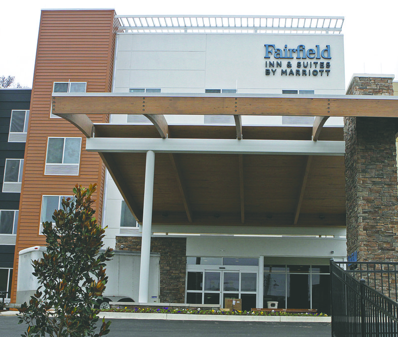 Inn: The Fairfield Inn & Suites by Marriott opened for business in January. The newly built hotel signals the hospitality industry's growth in El Dorado. Terrance Armstard/News-Times