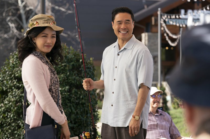 Randall Park (right) stars with Constance Wu on the ABC sitcom Fresh Off the Boat. The actor paid his dues, some of them very uncomfortable, through years before finding a home on the series. Photo by Mitch Haaseth via ABC