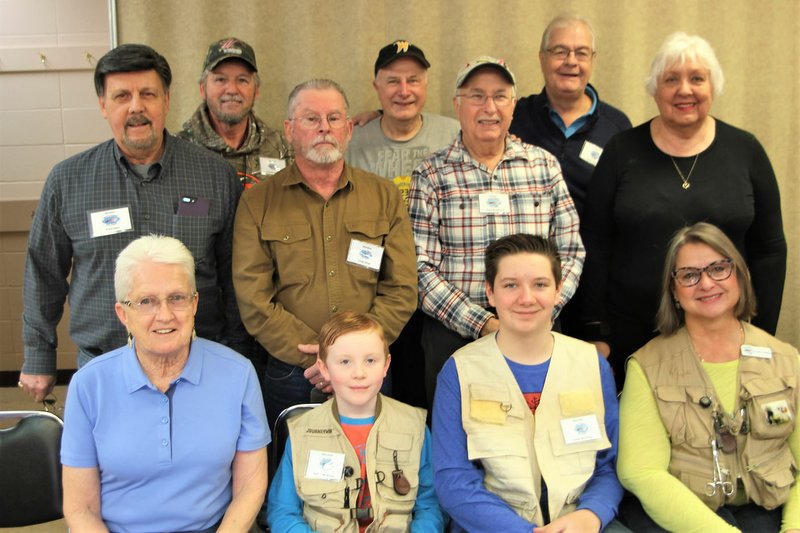 Photo Submitted Members completing the introductory class include Luann Lawrence (front, left), Patrick McAuley, Aidan McAuley, Nona Stiles, Frank Spino (middle, left), Sandy Allan, Paul Bickford, Marilyn Bullock, Bob Blumenstein (back, left), Joe Warren and Kevin Huels.